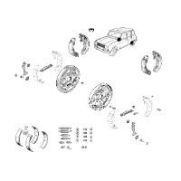 Brakes - Brake system rear
